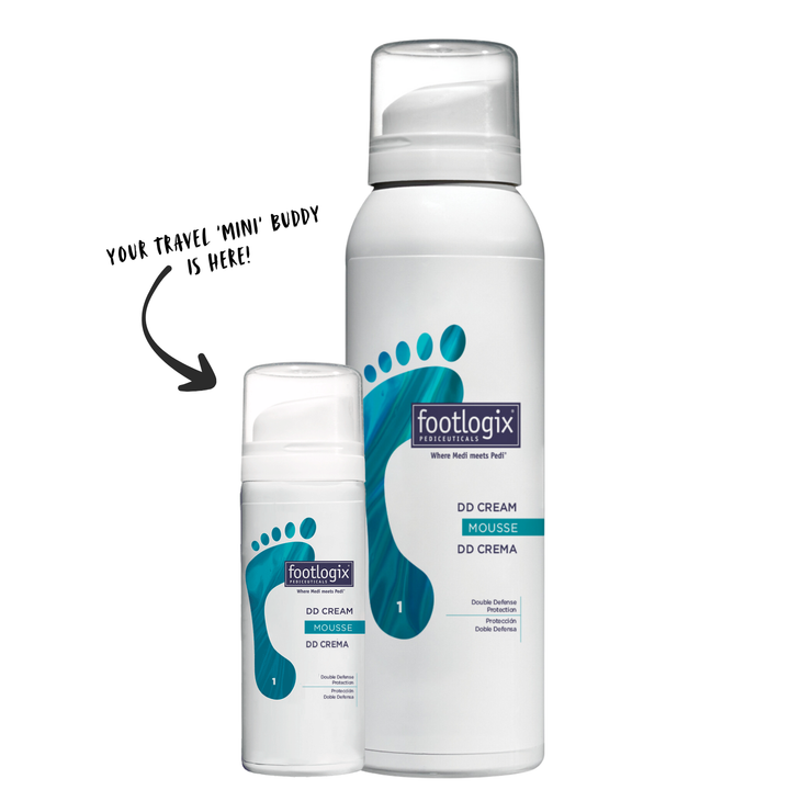 Footlogix® Travel Mini DD Cream Mousse